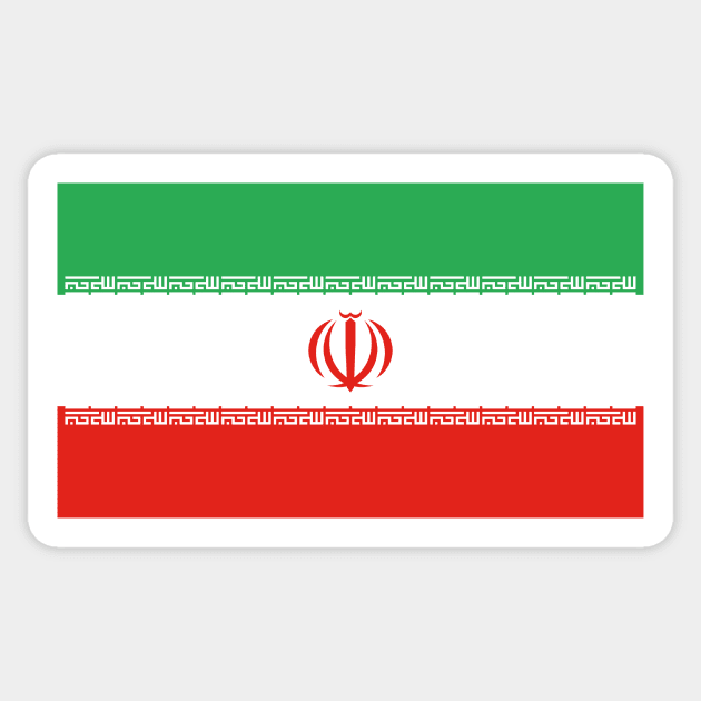 Iran Sticker by Wickedcartoons